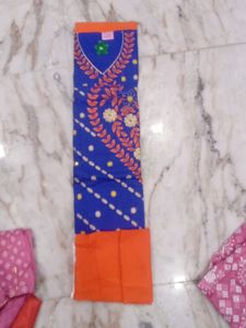Unstich  Blue And Orange  Color Combinations  Suit