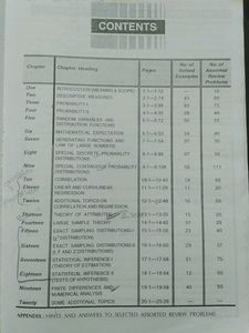 Fundamental Of Mathematical Statistics By Sultan Chand  And Sons