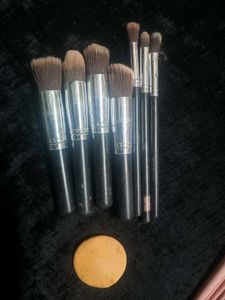 13 Makeup Brushes .
