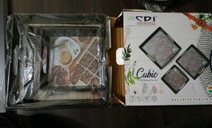 Plastic Tray Set Of 3