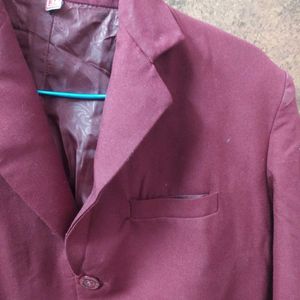 Sale Burgundy Blazer