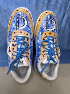 Custom Painted PUMA Sneakers