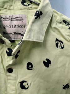 Light Green Shirt.