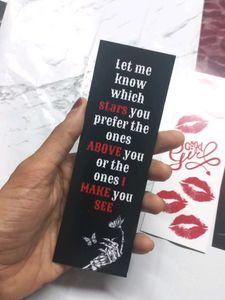 Dark Romamce Bookmarks - Set of 5