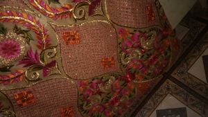 Cream &amp; Gold Dupatta