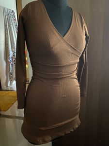 Wrap Bodycon Dress