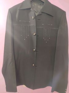 Black Coat Pant