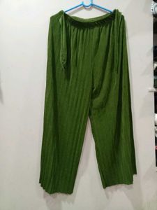 Green Palazzo Pants