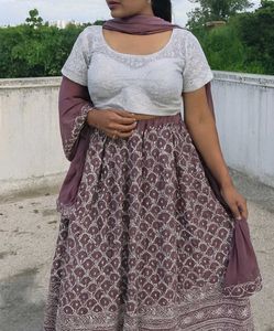 Lavender Lehnaga Choli