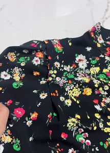 H&amp;M Floral Print Long Sleeve Top