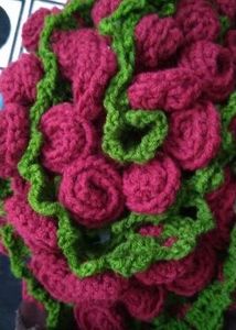 Crochet Rose Decoration