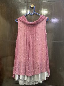 Medium size Pink Designer Top