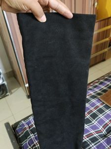 Black Velvet Boots
