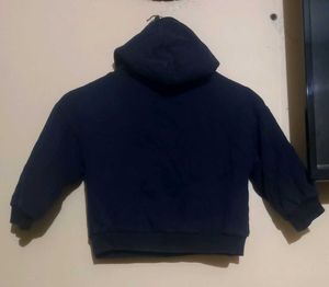 Boy's Navy Blue Hoodie