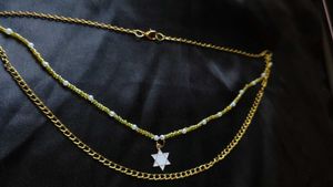 Layered Star of David Necklace