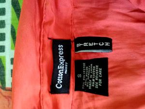 Orange Casual Shirt