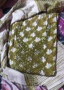 Black &amp; White Bandhani Kurti