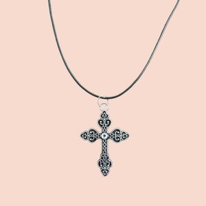 Gothic Cross Pendant Necklace