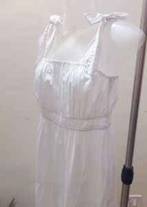White Cotton Sundress