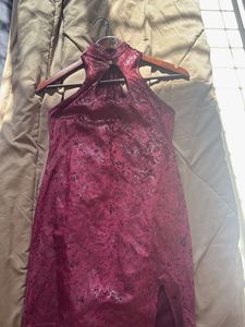 Chic Halter Neck Mini Dress