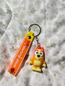 Paw Petrol Bluey Cartoon Keychain