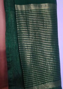 Elegant Green Saree