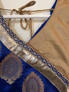 Blue buta kurti