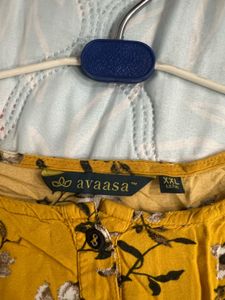 AVAASA Floral Print Kurti