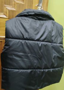 Stylish Black Padded Vest