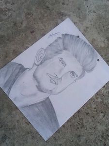 Sushant Singh Rajput Sketch Photo