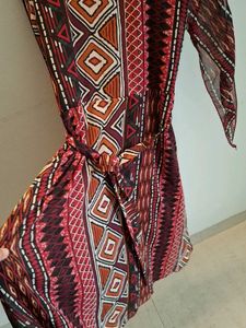 Chic Patterned Dress