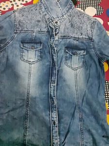 Numero Uno Brand Denim Shirt