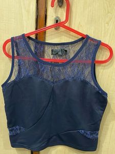 It’s a Blue Crop Top
