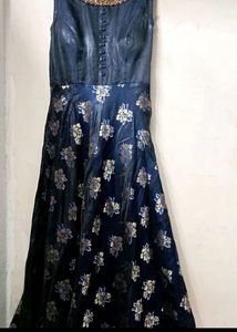 Ethnic Blue Gown