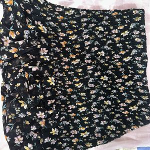 Floral Smocked Two-Piece Set FREE SIZE