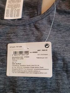 Gray Workout Tank Top