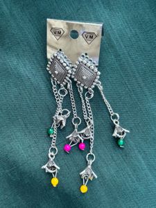 oxidised earrings
