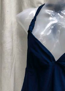 Blue One Piece Swimsuit