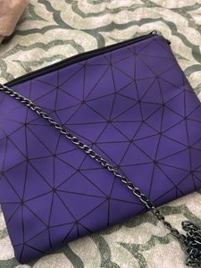 Purple Pouch Sling Bag