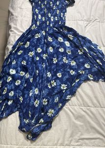 Floral Off-Shoulder Mini Dress