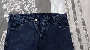 Ripped Wide Leg Jeans