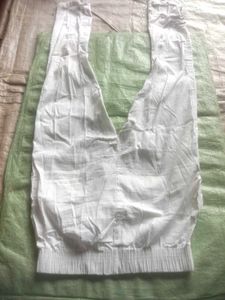 White Embroidered Kurta👗&amp; Trouser👖set