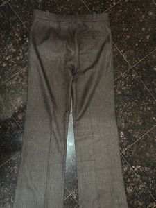 Gray Flared Pants