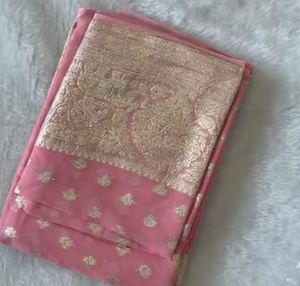 Elegant Pink Saree