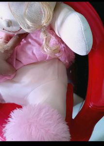 Cute Pink Plush Doll