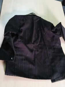 Striped Dark Brown  Pants