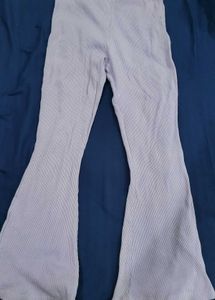 CUTE Y2K PURPLE FLARE LEG CO ORD SET
