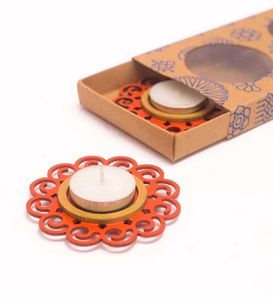 T Light Candle Holder Mandala Design Festive Diya