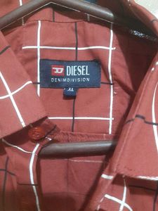 Diesel Plaid Shirt