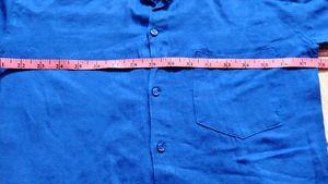 Bright Blue Shirt